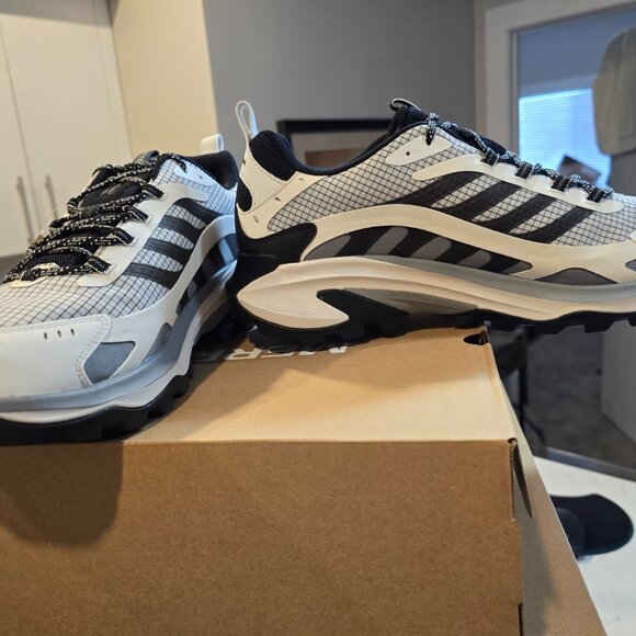 Merrell Mens Moab Speed 2 GTX Outdoor Gore-Tex Hiking Trail Shoes Size 10 NEW - Picture 3 of 14